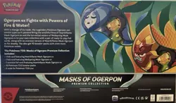 Mask Of Ogerpon ex Premium Collection -Case of 6 Factory Sealed- 60X Packs Total - Image 3
