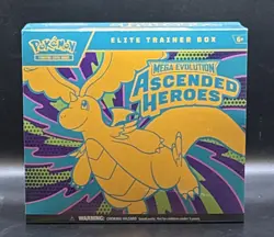 🔥-- BRAND NEW --🔥 Pokemon TCG Ascended Hero’s ETB Factory Sealed - Image 1