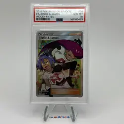 PSA 10 GEM MINT Jesse & James Full Art Trainer – Hidden Fates 68/68 Pokemon - Image 3
