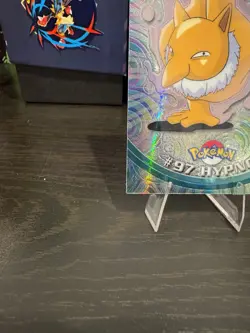 Topps Chrome Pokemon Series 2 #97 Hypno Base Set SPECTRA-CHROME 2000 NM/LP - Image 4