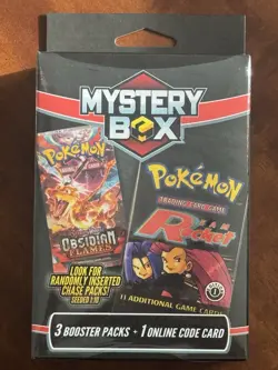 Pokemon Team Rocket Mystery Box 3 Booster Packs (Chase Packs Seeded 1:10) - Image 1