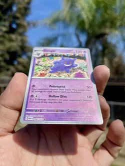 Pokemon TCG Gengar 094/165 Sv: Scarlet & Violet 151 Reverse Holofoil Near Mint - Image 4