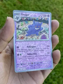 Pokemon TCG Gengar 094/165 Sv: Scarlet & Violet 151 Reverse Holofoil Near Mint - Image 5