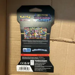 Pokemon TCG Phantasmal Flames Sleeved Booster Pack Random Art - Brand New - Image 3