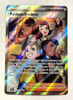 Pokemon Paldean Fates - PALDEAN STUDENT - ULTRA RARE - 231/091 - NM/M - Image 1