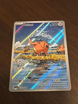 Cufant Illustration Rare 076/064 Shrouded Fable Pokemon TCG IR Holo NM - Mint - Image 2