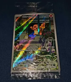 Pokemon TCG Charmander 044 Promo Full Art Holo Black Star Promo NM Condition - Image 2