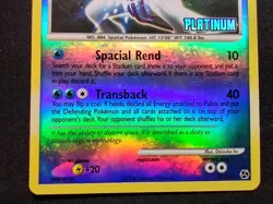 Palkia 26/106 Platinum Reverse Stamp Great Encounters Pokemon 2008 - Image 3