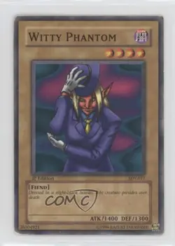 Witty Phantom 1st Ed. YuGiOh Starter Deck Yugi #SDY-017 2002 - Image 1