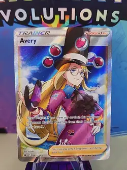 Avery 187/198 Ultra Rare Full Art Chilling Reign Pokemon TCG Near Mint NM - Image 1