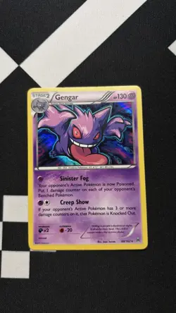 Pokemon Gengar 60/162 BREAKthrough Holo Rare Near Mint - Image 1