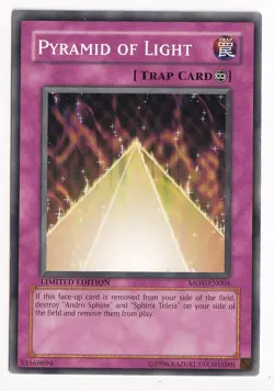 Yugioh Pyramid of Light MOV-EN004 Common Limited Edition Promo LP - Image 1