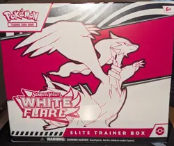 Pokemon TCG: Scarlet & Violet White Flare Elite Trainer Box ETB - Factory Sealed - Image 1