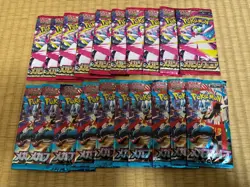TGC Pokemon Trading Cards Mega Symphonia and Mega Brave 20 Pack Japanese - Image 1