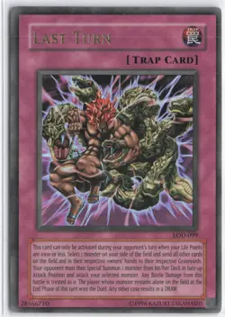 Yugioh - Last Turn LOD-099 Unlimited - Legacy of Darkness - Image 1