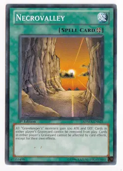 Yugioh Necrovalley SDMA-EN025 Common 1st Edition LP - Image 1