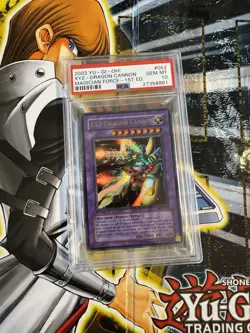 YUGIOH | XYZ-Dragon Cannon 1st Ed - PSA 10 (MFC-052) Ultra Rare - Image 1