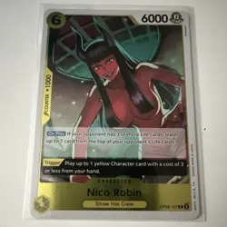 One Piece Nico Robin OP09-107 Emperors in the New World Rare Foil 6000 Namco - Image 1