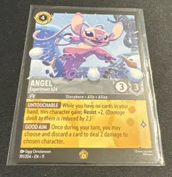 2026 Disney Lorcana Winterspell EN-11 Angel 191/204 Regular - Image 1