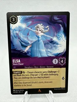 Elsa Storm Chaser 42/204 Disney Lorcana Ursula’s Return Rare - Image 1