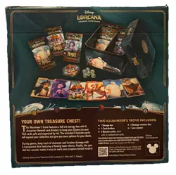 Disney Lorcana TCG Azurite Sea Illumineer’s Trove Box 8 Booster Packs NEW DD-53 - Image 2