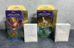 Disney Lorcana Sealed Into the Inklands Starter Decks & Content NO BOOSTER PACKS - Image 1