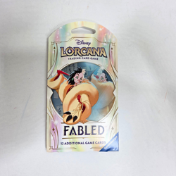 Disney Lorcana Fabled Sleeved Booster Pack Cruella De Vil Artwork - NEW SEALED - Image 1