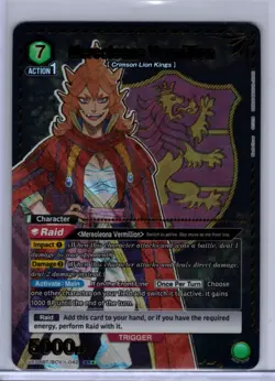 Mereoleona Vermillion Union Arena Black Clover UE08BT/BCV-1-042 SR* - Image 1