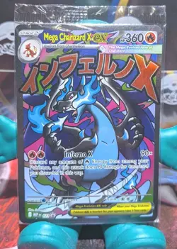 Mega Charizard x EX 023 - Mega Evolution Promo - Pokemon Card Sealed - Image 1