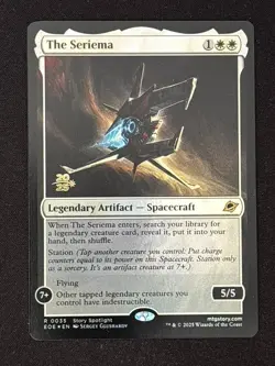 1x MTG The Seriema (Foil) - Prerelease Cards (PRE) (EOE) #35 - Magic - Image 1