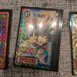 Dragon Ball GT Carddass Bundle - 11 Cards Set (All Double Prism / Hidden Cards) - Image 3