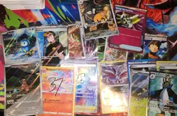 Pokemon Card Lot 100 OFFICIAL TCG Cards + VMAX EX VSTAR OR V! Please Read Below - Image 4