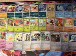 Pokemon Lot 35X Reverse Holo Cards Near Complete Paradox Rift Master Set - Image 3