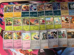 Pokemon Lot 35X Reverse Holo Cards Near Complete Paradox Rift Master Set - Image 4