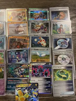 Pokemon TCG Paradox Rift Holo/Reverse Holo Rare/EX (27) Card Lot - Image 3