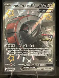 Pokemon ex Card Lot (3) – Great Tusk, Iron Treads, Electivire – Paldean Fates - Image 2