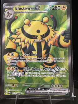 Pokemon ex Card Lot (3) – Great Tusk, Iron Treads, Electivire – Paldean Fates - Image 3