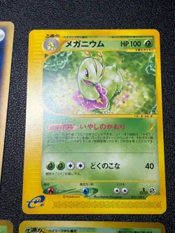 [US Duty Inc] Meganium No.154 Neo Premium File etc 4set Japanese Pokemon Card - Image 5