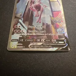 Pokemon TCG Mewtwo v Alt Art Full Art Holo Ultra Rare Card 072/078 Pokemon Go - Image 3