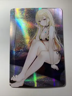 Marin Kitagawa Dress Up Darling Sexy Goddess Waifu Card Girl Holo Doujin Anime - Image 1
