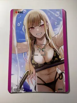 Marin Kitagawa Dress Up Darling Sexy Goddess Waifu Card Girl Holo Doujin Anime - Image 2
