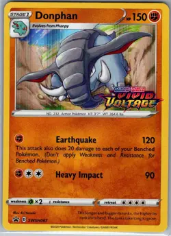 Donphan - (Prerelease) SWSH067 SWSH: Sword & Shield Promo - Pokemon Card - NM - Image 1