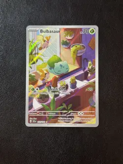 Bulbasaur 143/142 Scarlet & Violet Stellar Crown Pokemon Card - Image 3