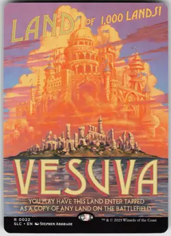 MTG Vesuva Normal NM Secret Lair Countdown Kit Magic 22 - Image 1