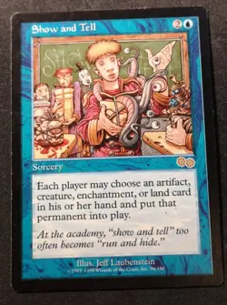 Show And Tell - Urza's Saga - MTG - EN - LP - 96/350 - Image 1