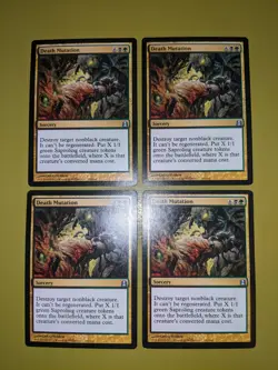 Death Mutation x4 Commander 4x Playset Magic the Gathering MTG - Image 1