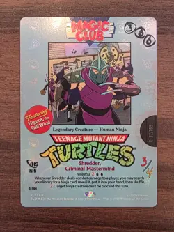 🌟Shredder, Criminal Mastermind Higure FOIL PRESALE MTG TMNT Secret Lair 🌟 - Image 1