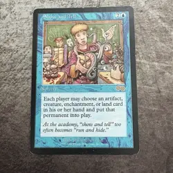 Show and Tell - Urza's Saga - MTG Magic the Gathering - MP - Image 1