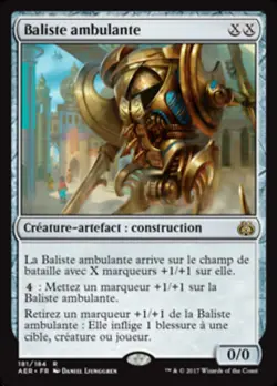 Magic The Gathering MTG WALKING BALLISTA FRENCH Aether Revolt NM Near Mint - Image 1