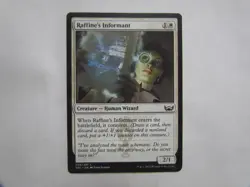 Raffine's Informant x4 4x Streets of NC White COM Creature Human Wizard MTG - Image 2